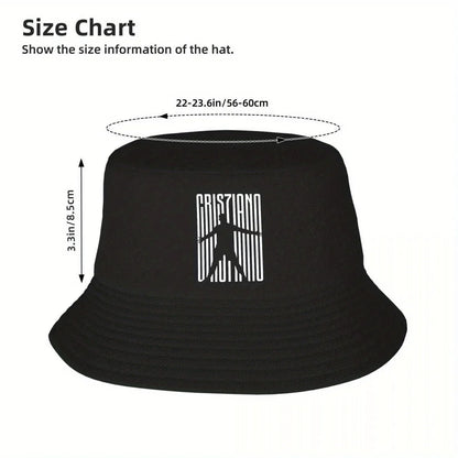 CR7 Soccer Gift Summer Beach Bucket Hat