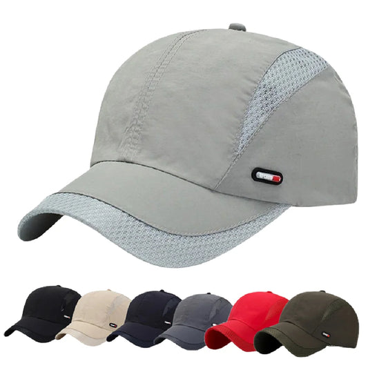 Breathable Quick Dry Running Visor Baseball Cap