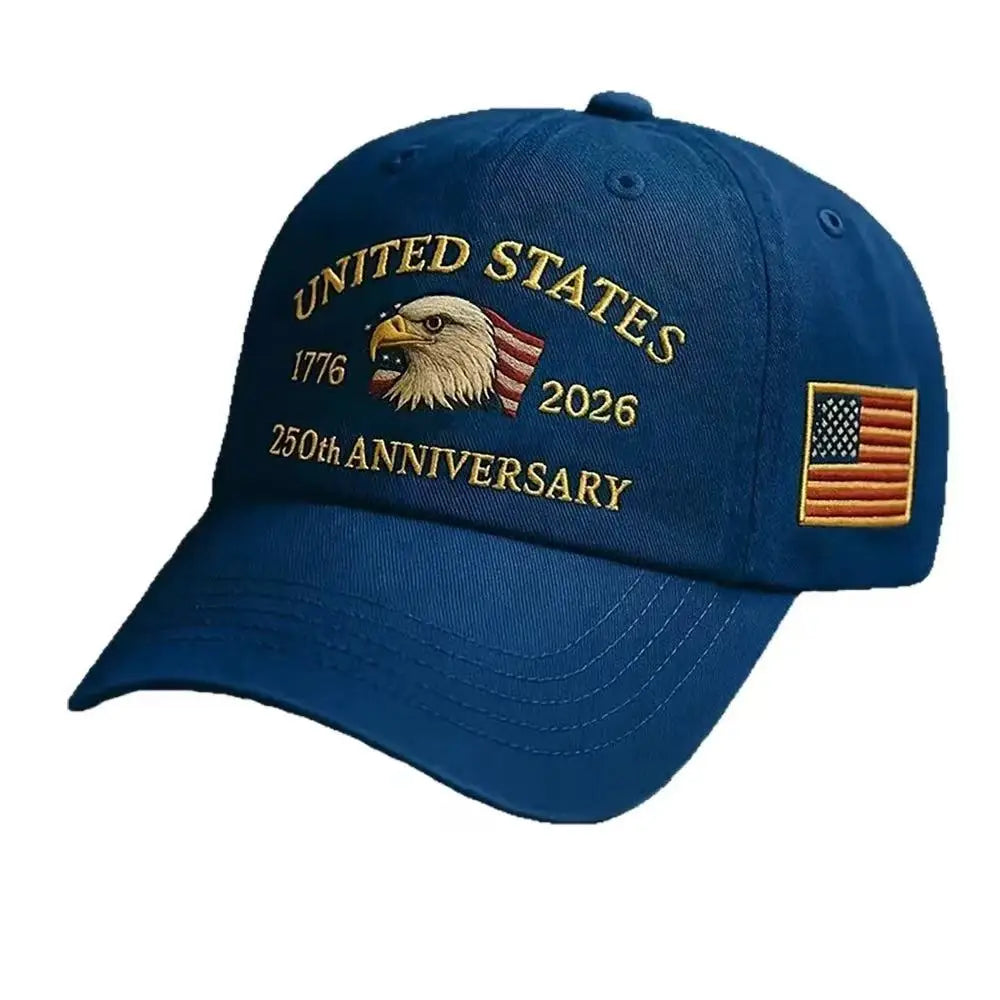 USA 250th Anniversary Eagle Baseball Cap