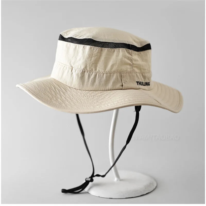 Unisex Quick Dry Mesh Bucket Hat