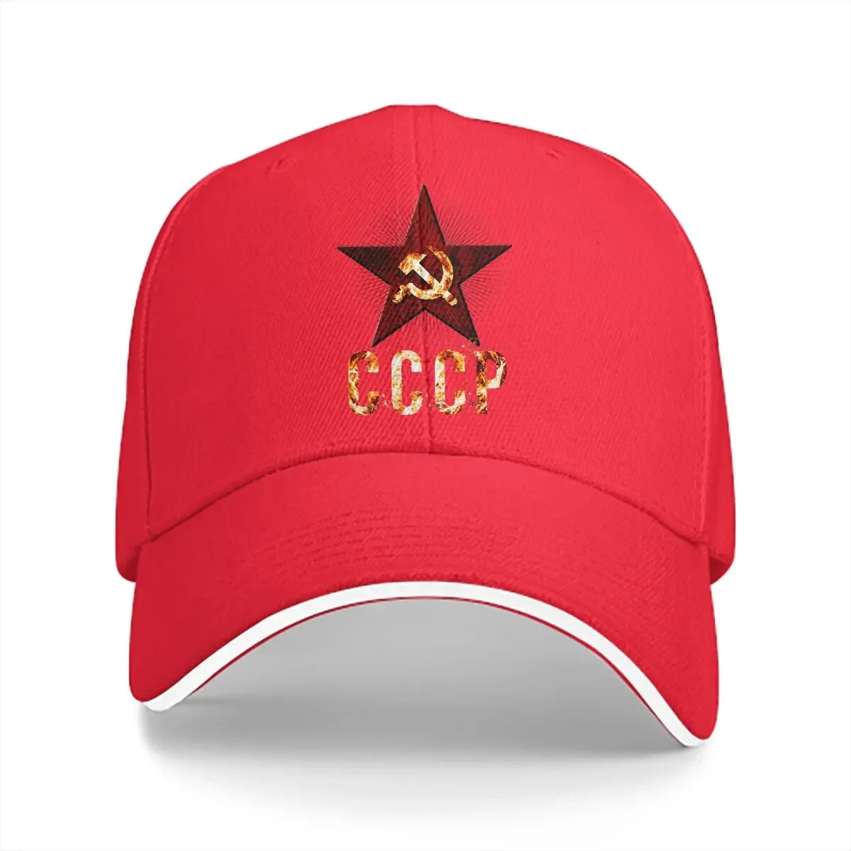 USSR CCCP Red Star Baseball Cap