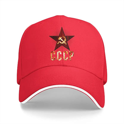 USSR CCCP Red Star Baseball Cap