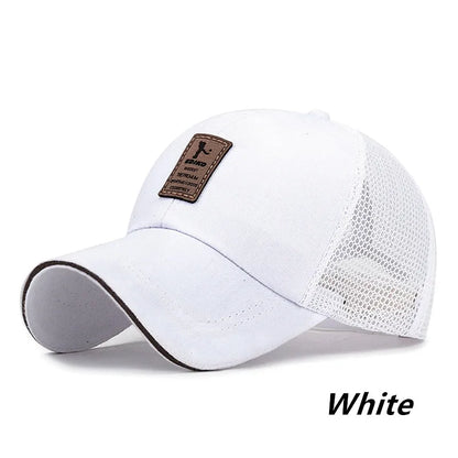 Women Men Summer Breathable Net Mesh Golf Baseball Cap