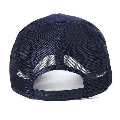 Blessed Cross Geometric Pattern Mesh Baseball Cap