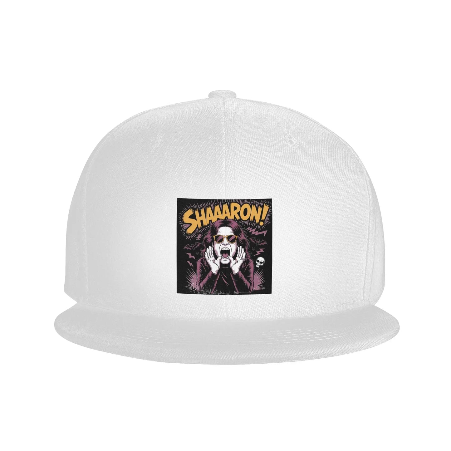 Ozzy Osbourne Sharon Meme Rock Graphic Snapback Cap
