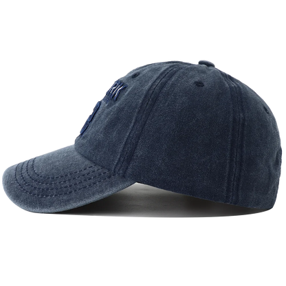 Cotton Embroidered Soft Top Snapback Baseball Hat