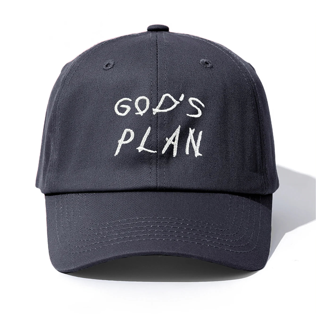 Gods Plan Embroidery Dad Baseball Cap