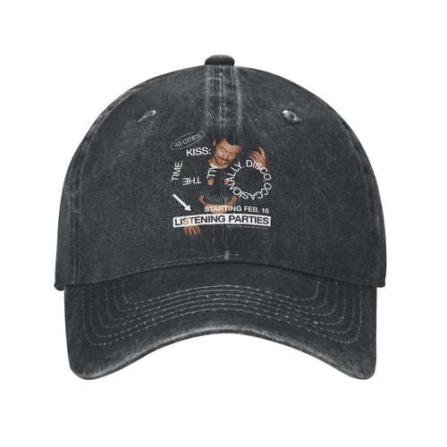 Retro Harry Styles Disco Denim Baseball Cap