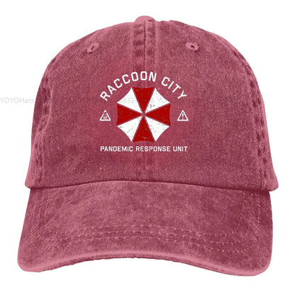 Raccoon City Pandemic Unit Summer Baseball Cap