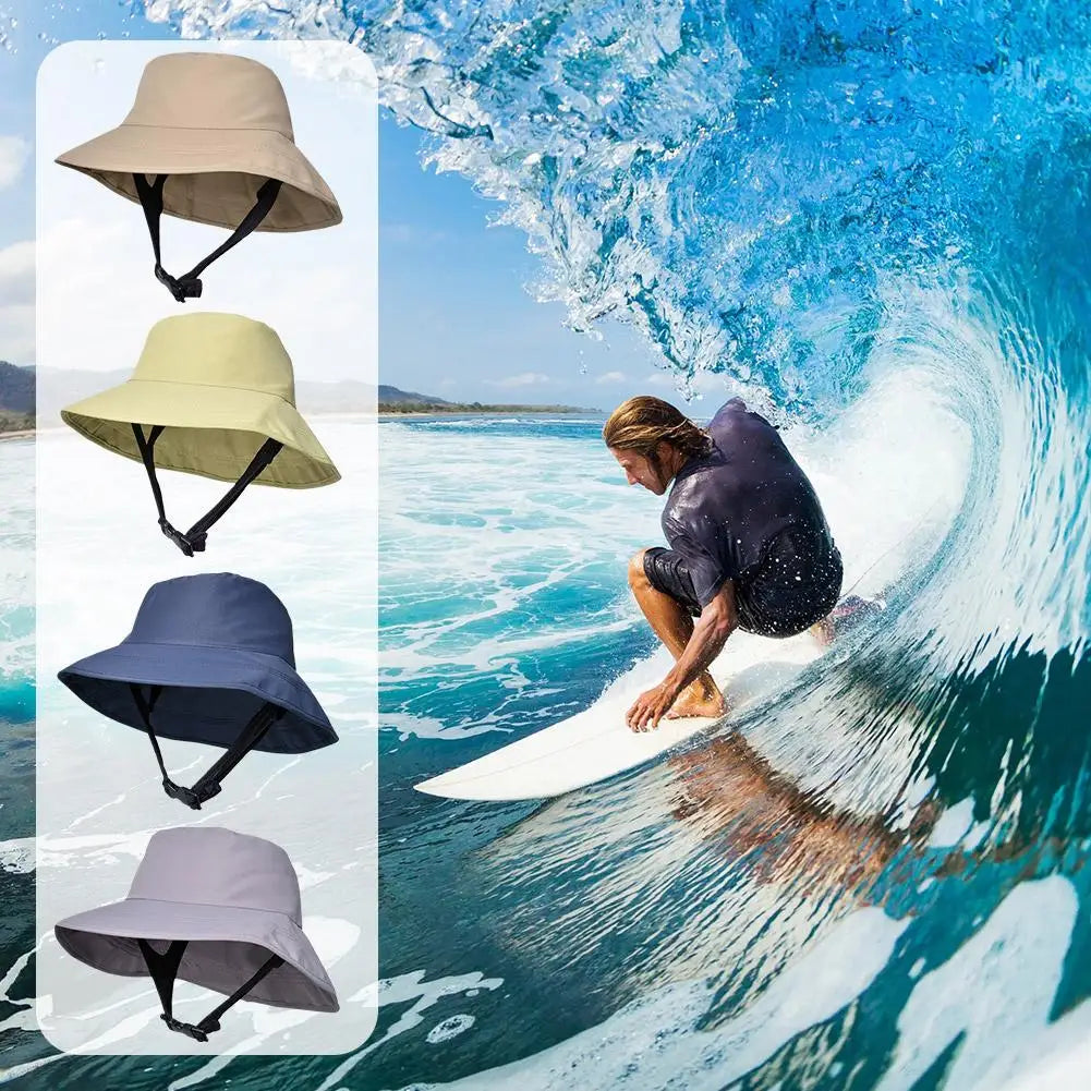 Summer Windproof UV Protective Surf Bucket Hat