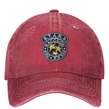Resident Evil Stars Logo Retro Adjustable Baseball Cap