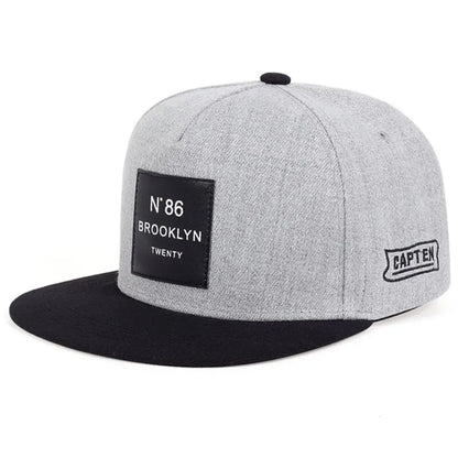 Unisex Brooklyn Print Label Embroidery Hip-hop Hats