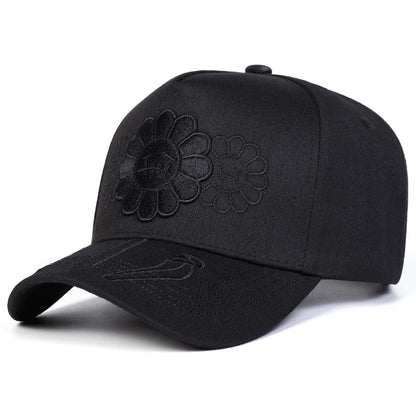 Sunflower Embroidered Unisex Baseball Cap