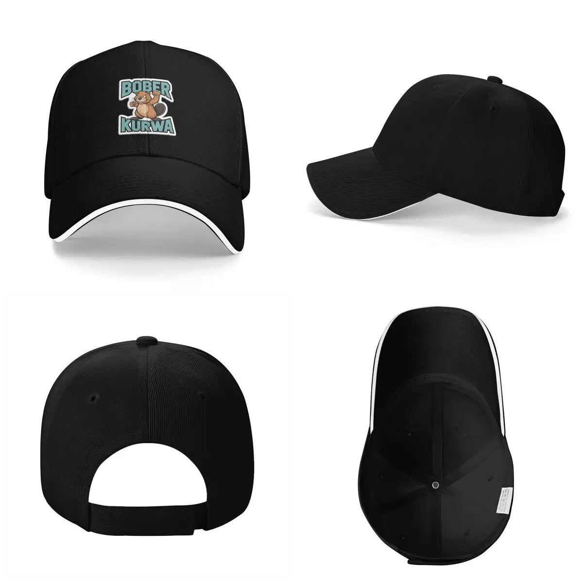 Poland Beaver Streetwear Hip Hop Baseball Cap