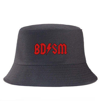 BDSM Letter Printed Reversible Bucket Hat