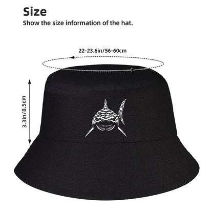Shark Graphic Classic Outdoor Bucket Hat