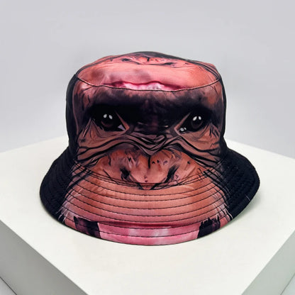 Funny Animal Print Reversible Bucket Hat