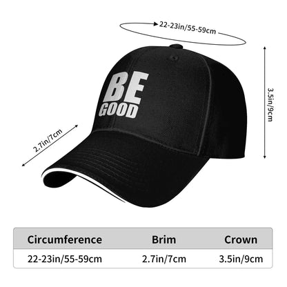Be Good No Hate Streetwear Hip Hop Baseball Cap