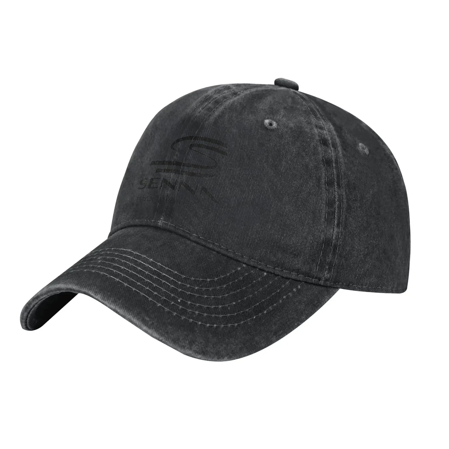 Ayrton Senna Retro Washed Racing Baseball Cap