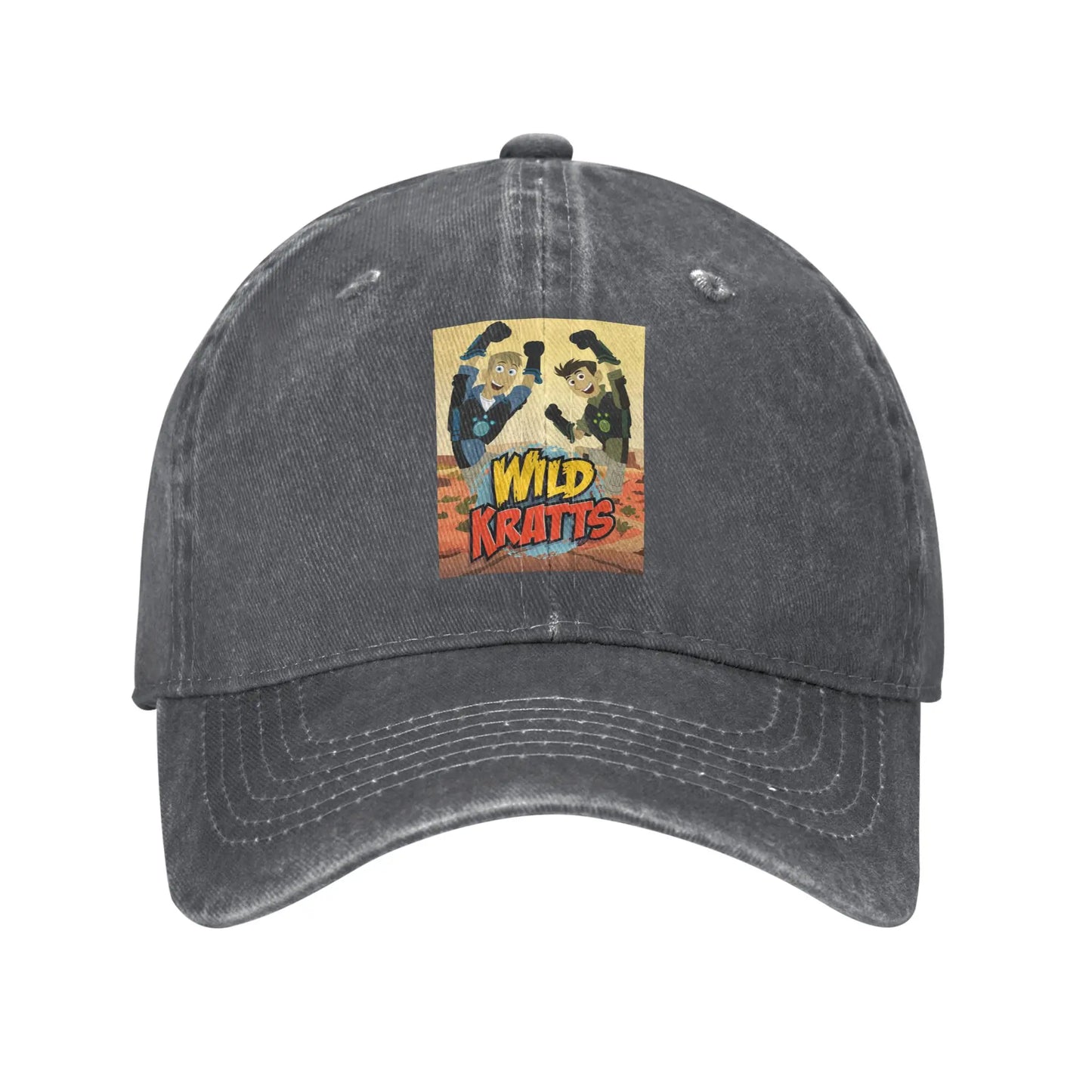 Wild Kratts Washed Denim Baseball Cap