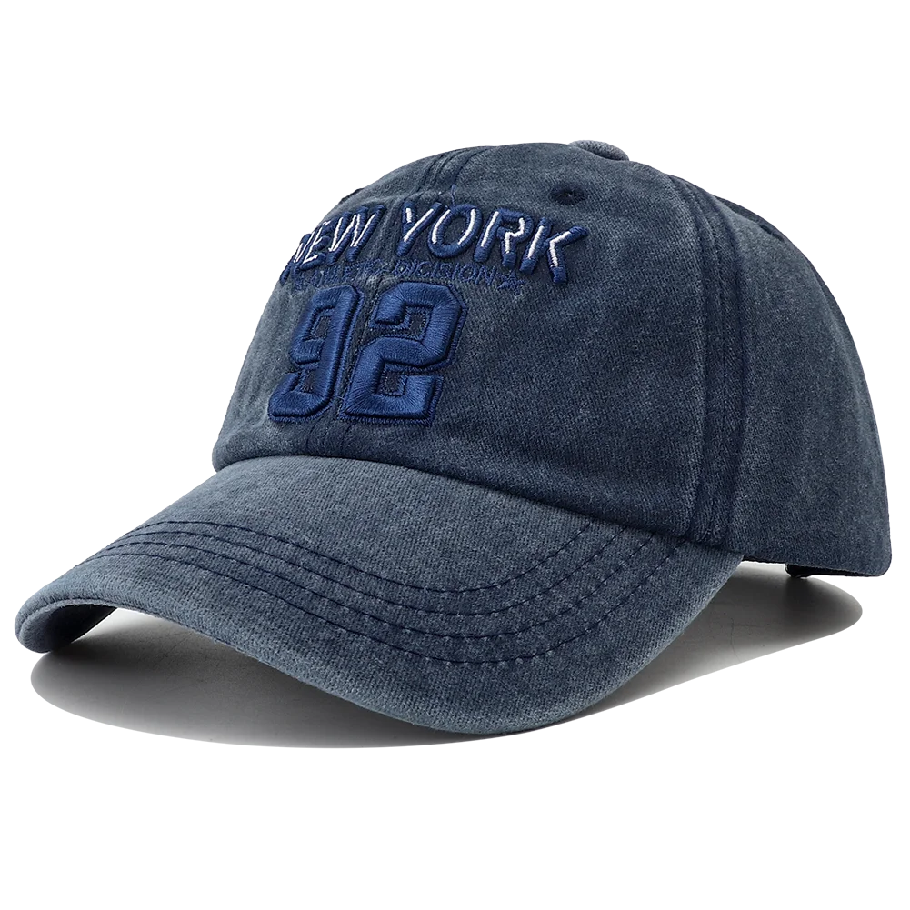 Cotton Embroidered Soft Top Snapback Baseball Hat