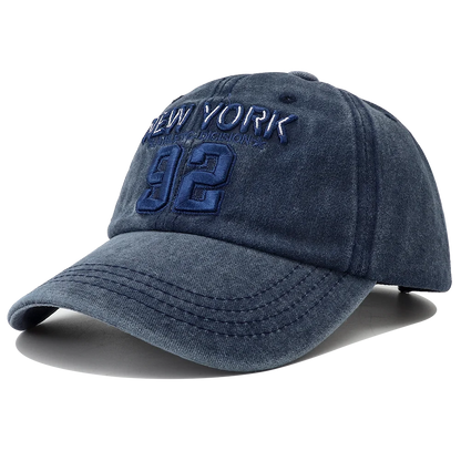 Cotton Embroidered Soft Top Snapback Baseball Hat