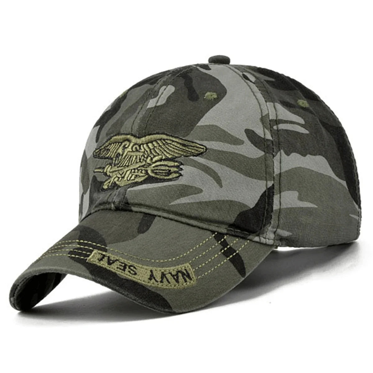 Unisex Navy SEAL Embroidered Adjustable Baseball Cap