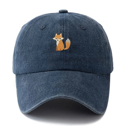 Cute Fox Print Daily Casual Baseball Cap