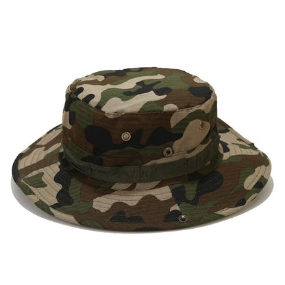 Men Camouflage Tactical Bucket Hat