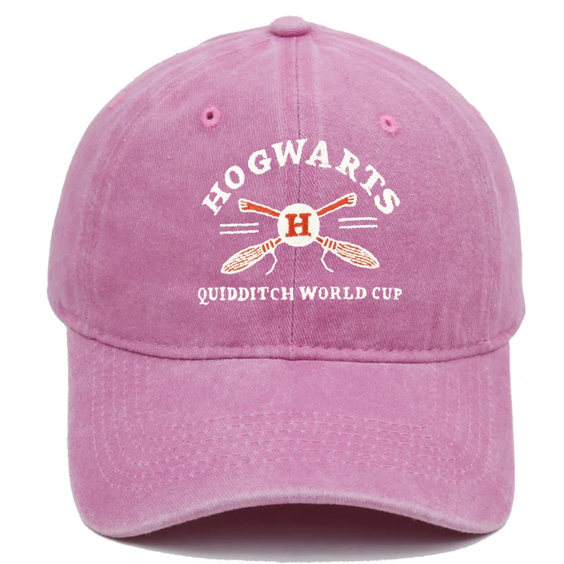 Harry Potter Embroidered Hip Hop Snapback Cap