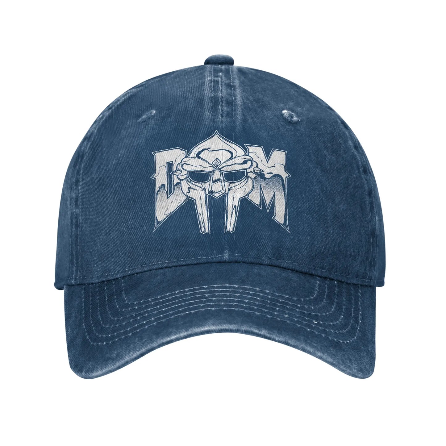 MF Doom Distressed Cotton Streetwear Baseball Cap