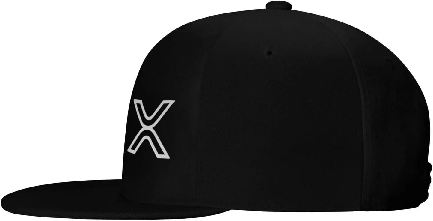 XRP Ripple Trendy Flat Brim Snapback Cap