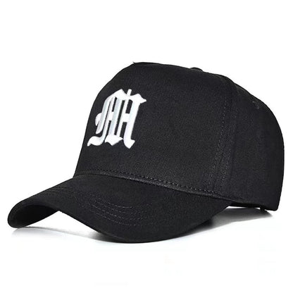 Unisex Gothic Letter M Embroidery Baseball Caps