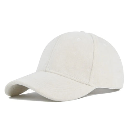 Fashion False Suede Baseball Caps