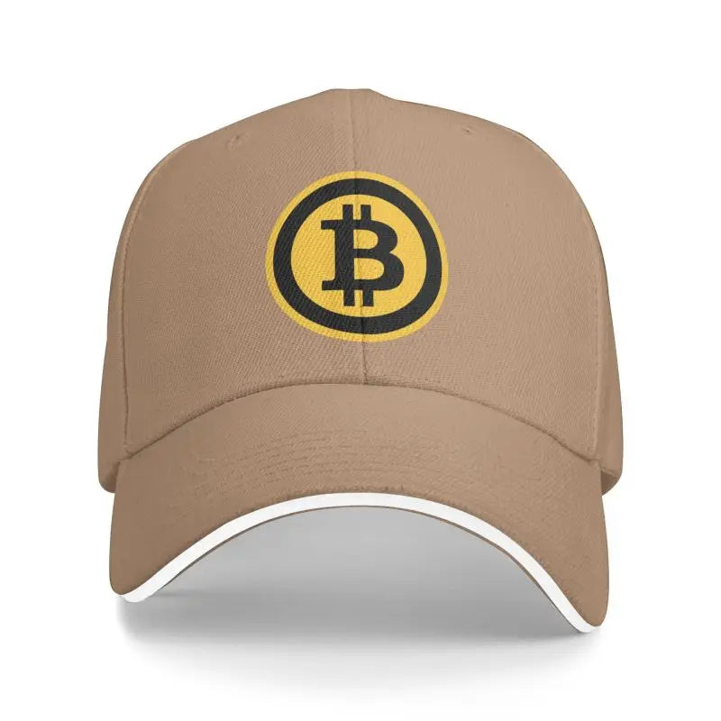 Bitcoin Cryptocurrency Hodl BTC Snapback Baseball Cap