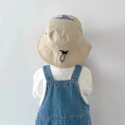 Quick Dry Solid Color Baby Bucket Hat