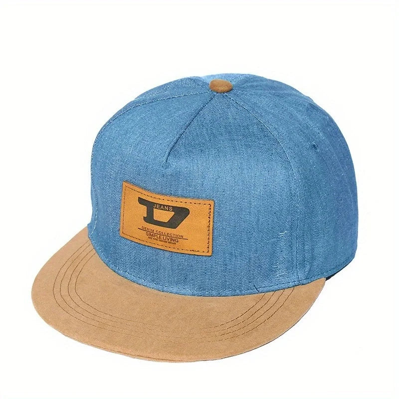Unisex HH Flat Brim Hip Hop Baseball Cap