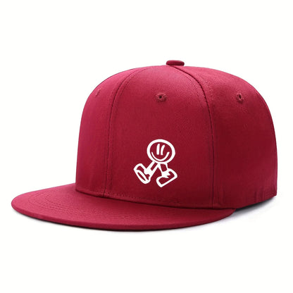 Unisex Wide Brim Hip-hop Breathable Flat Cap