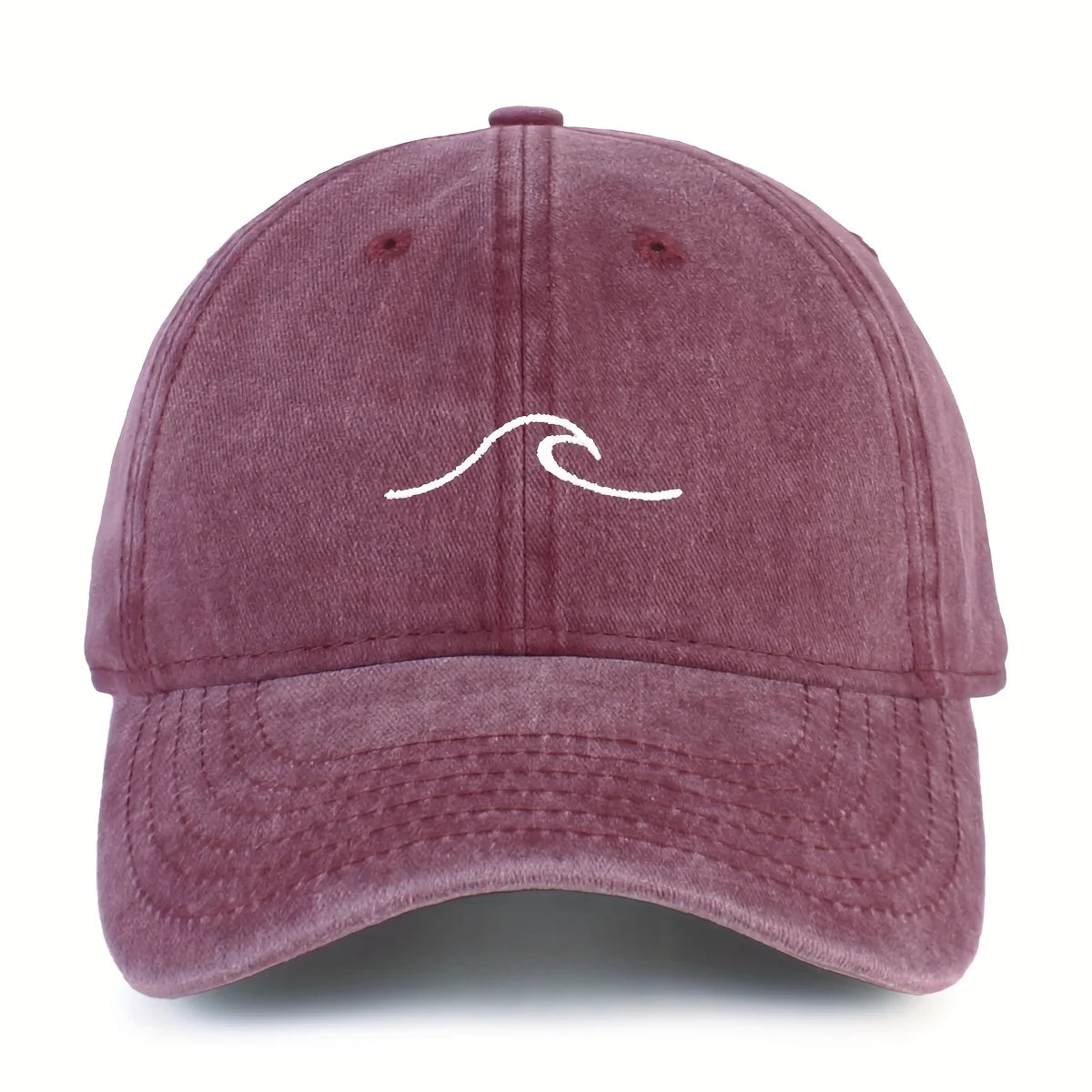 Adjustable Embroidered Flame Retro Classic Baseball Cap