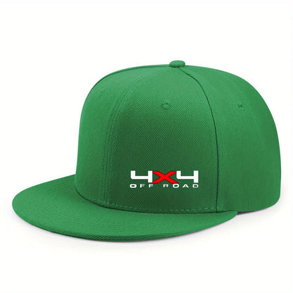 Unisex Adjustable Flat Brim Hip Hop Snapback Hat