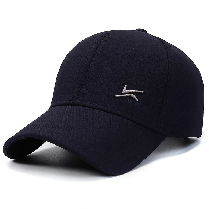Unisex Two Hook Embroidered Baseball Cap