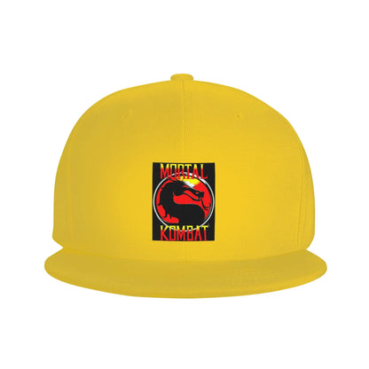 Cartoon Mortal Kombat Streetwear Graphic Snapback Cap