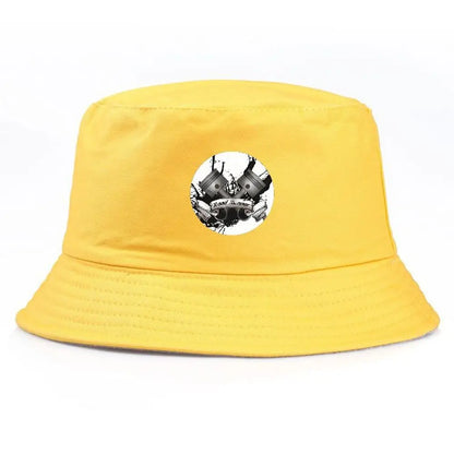 Cool Print Cotton Bucket Hat Unisex