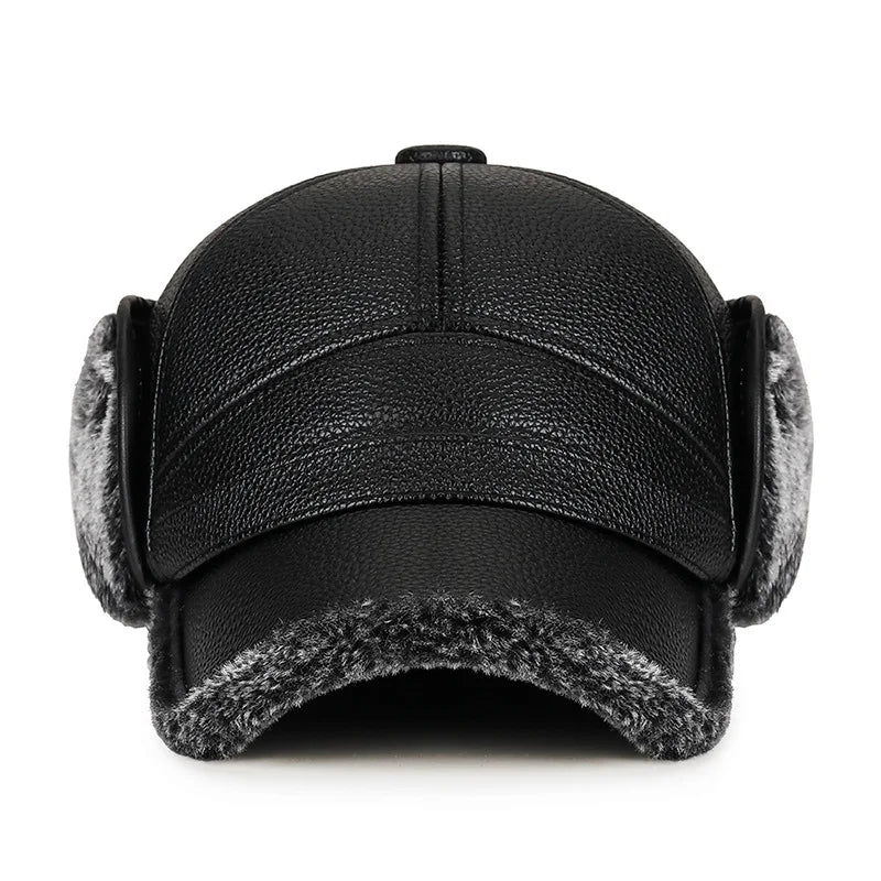 Men's Fur Hat with Ear Protection