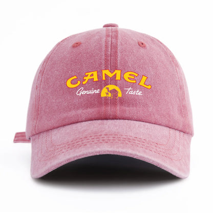 Minimalist Camel Print Retro Baseball Cap