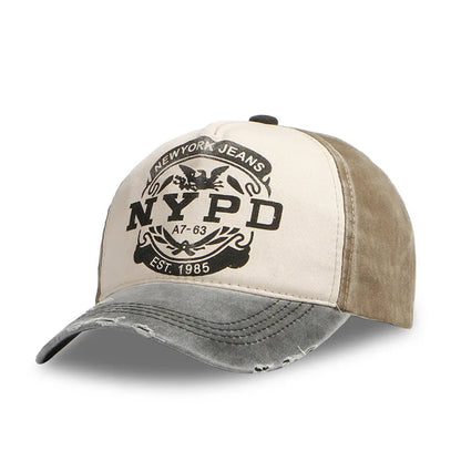 Korean Summer Cotton Breathable Sun Protection Snapback Cap