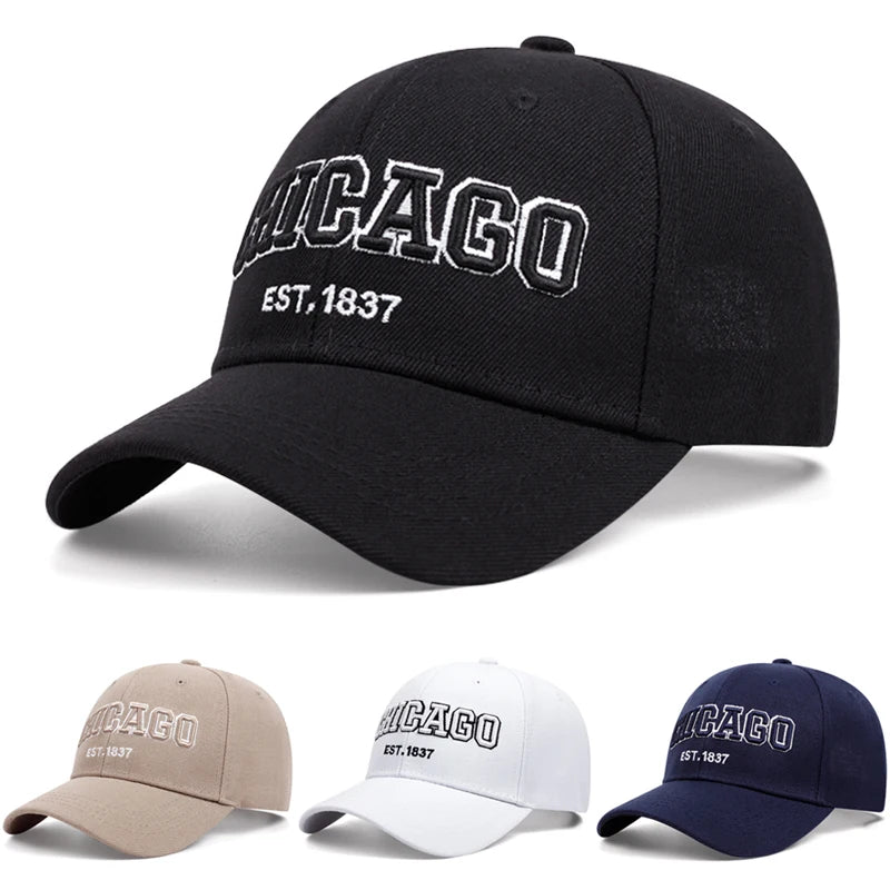 Chicago Embroidery Baseball Cap