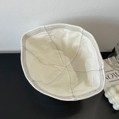Japanese Retro Denim Summer Bucket Hat