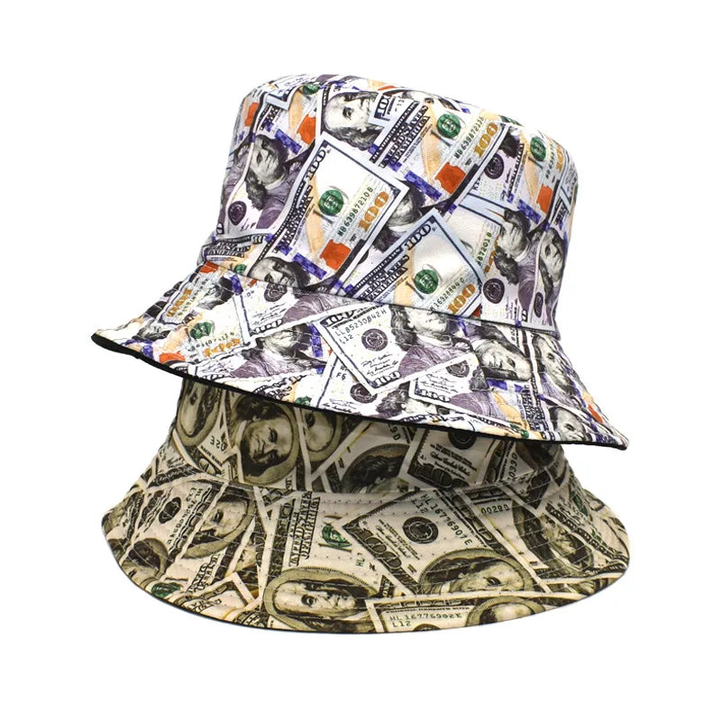 Trendy Printed Streetwear Fisherman Hat