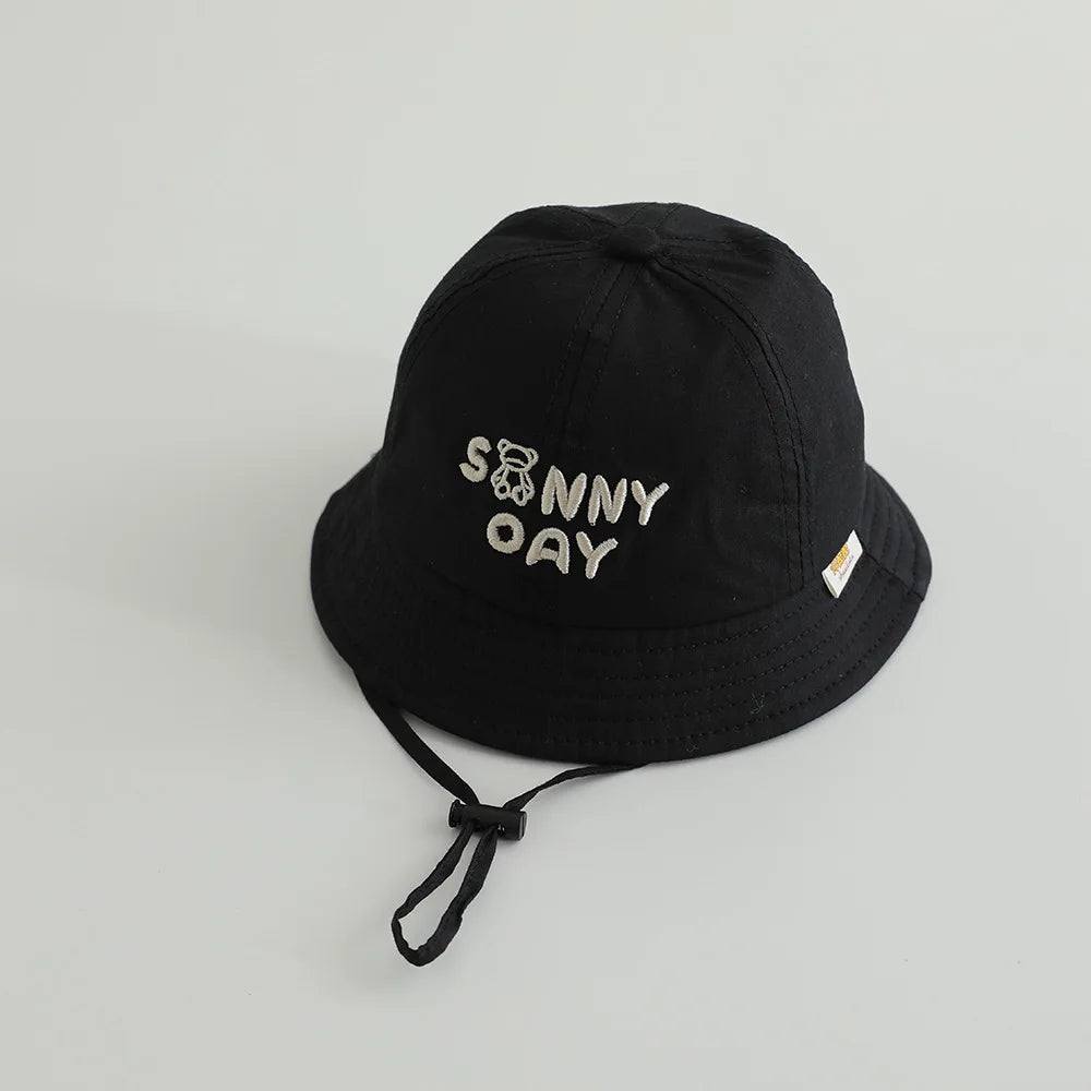 Cartoon Letter Bucket Hat Kids